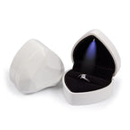 Coffret à Bague "SPARKLING HEART" LED - Boîte à bijou