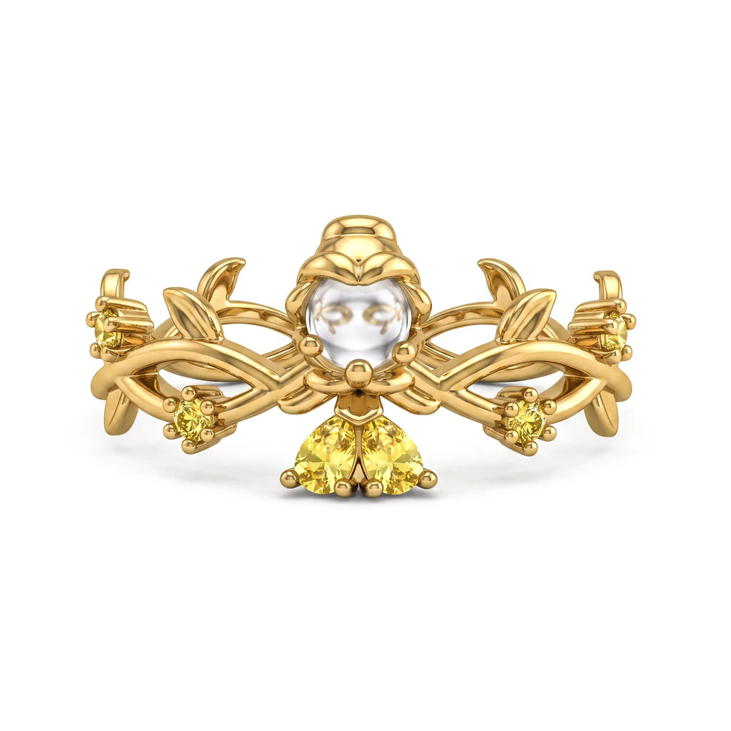Bague "BELLE" - La Belle au Bois Dormant