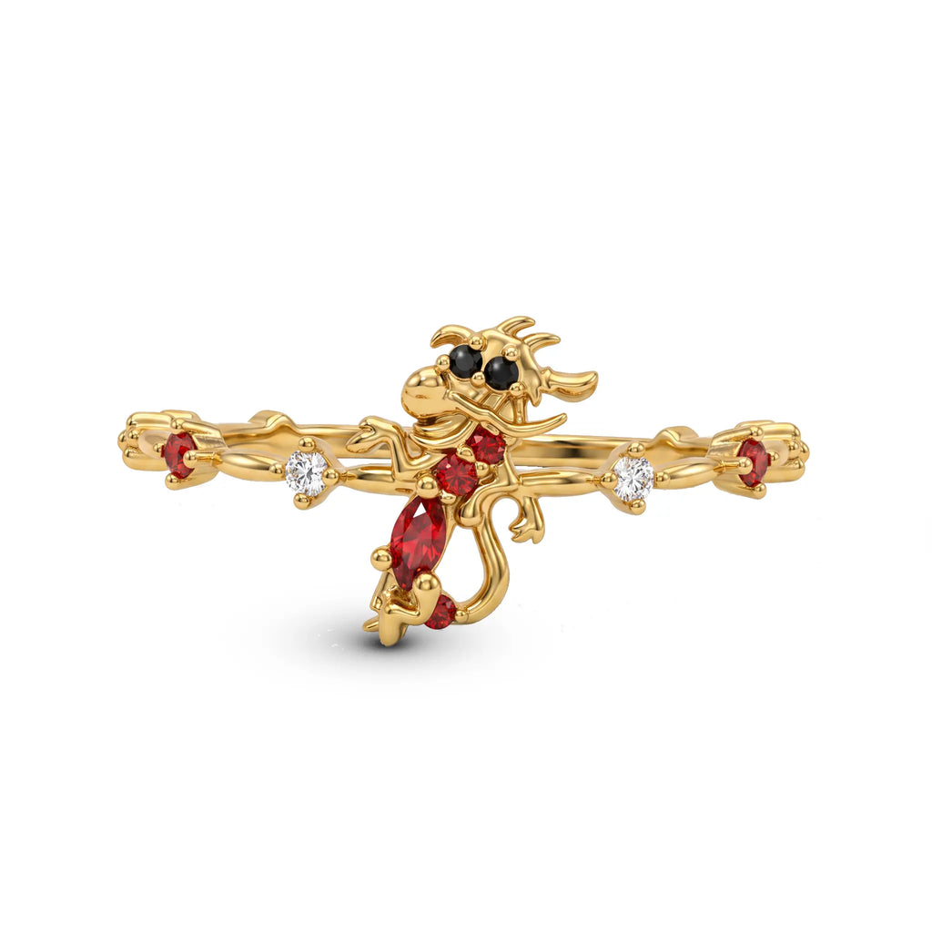 Bague "MUSHU" - Mulan