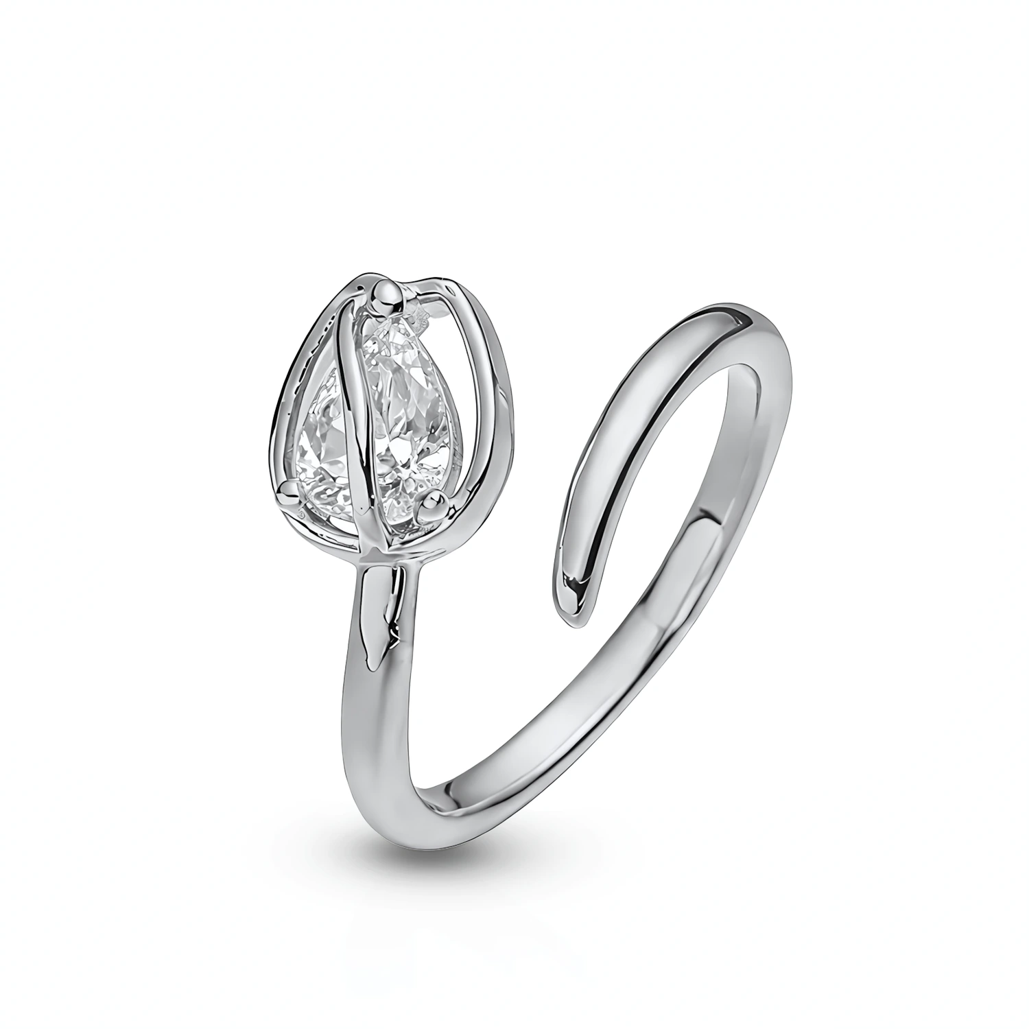 Bague "ELEGANT TULIP"