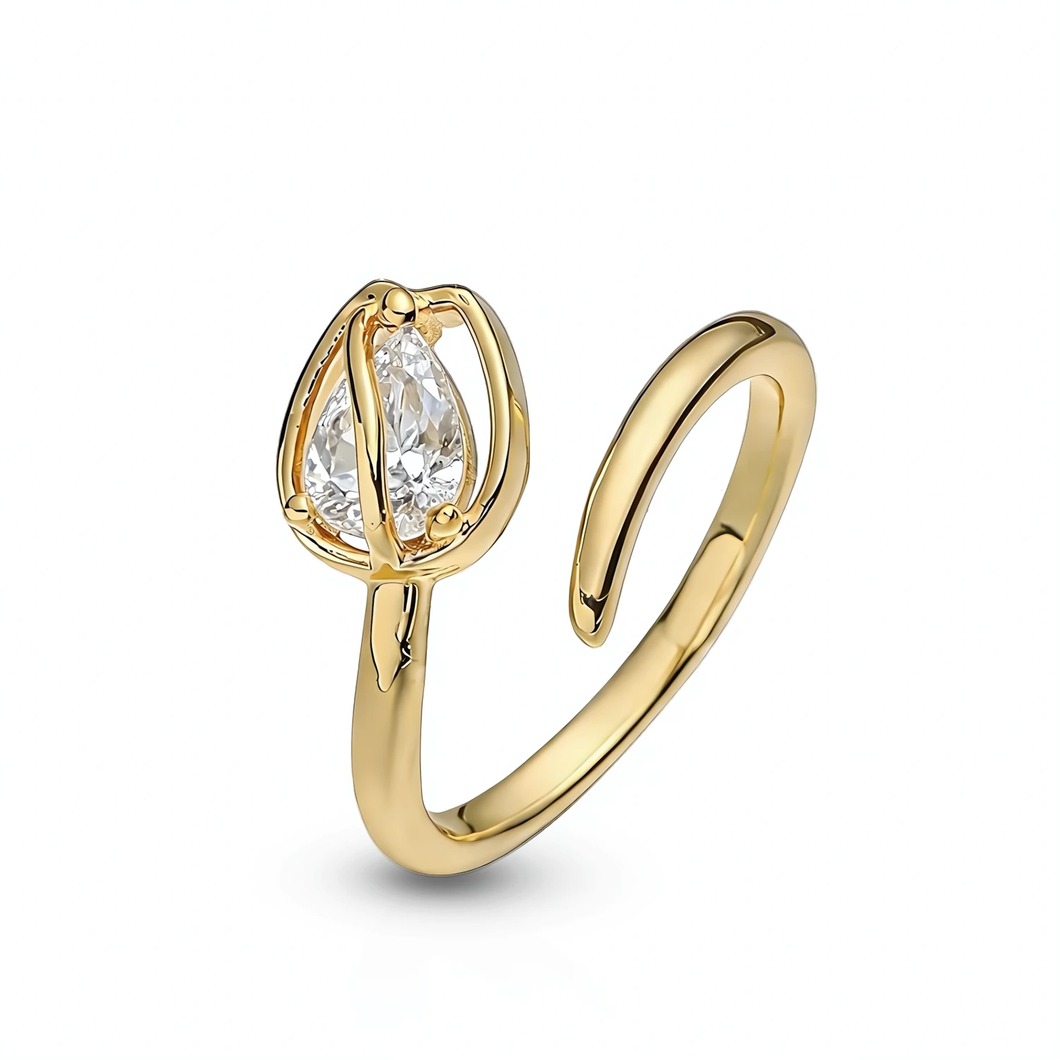 Bague "ELEGANT TULIP"