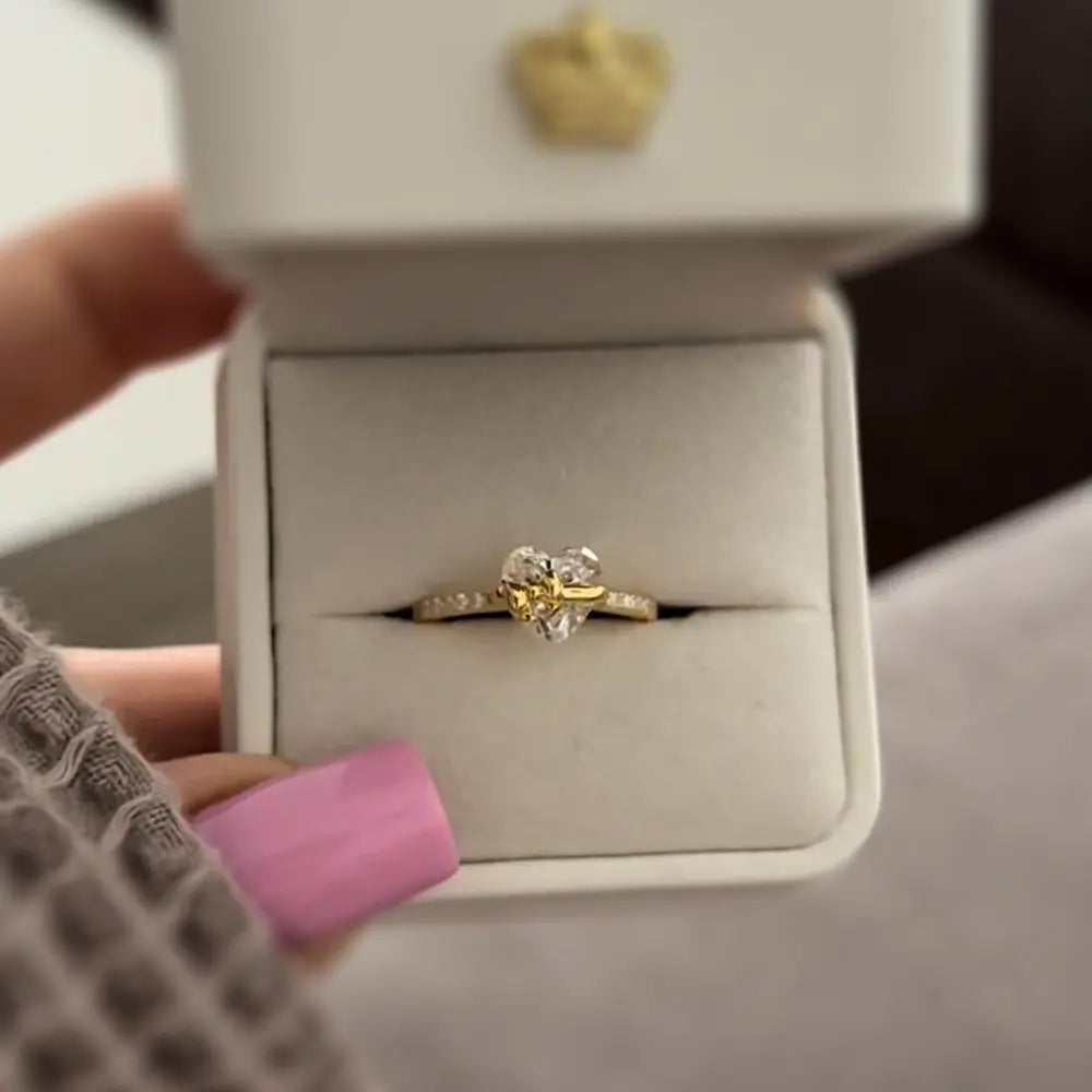 Bague "LOVING BOW"