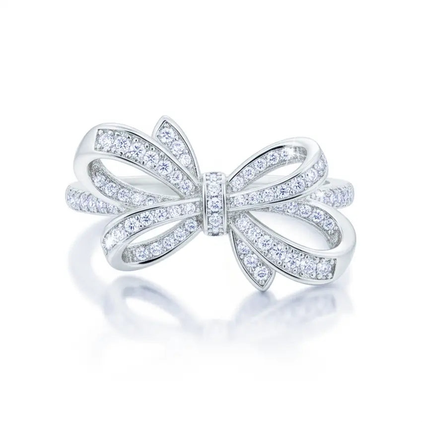 Bague "SPARKLING BOW"