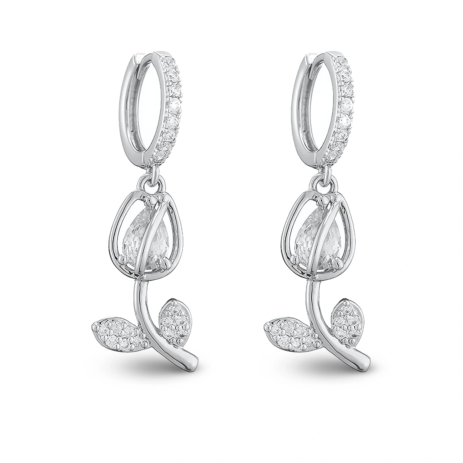 Boucles d'Oreilles "ELEGANT TULIP"