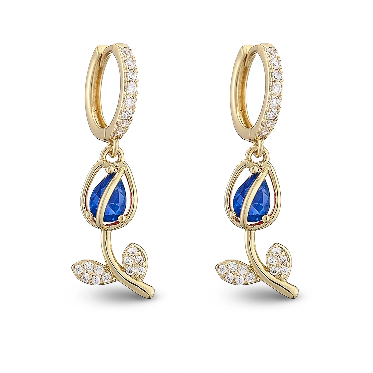 Boucles d'Oreilles "ELEGANT TULIP"