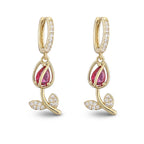 Boucles d'Oreilles "ELEGANT TULIP"