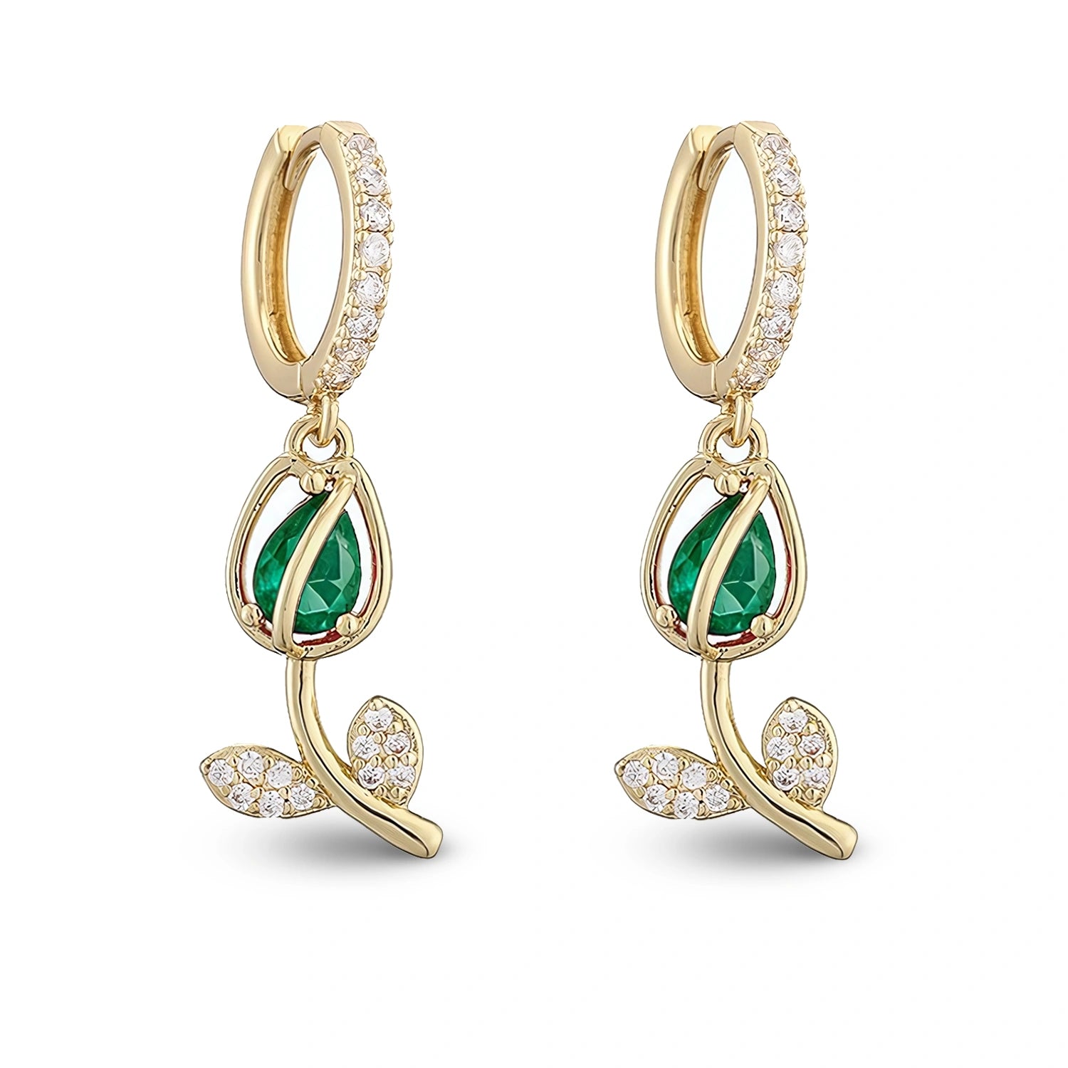 Boucles d'Oreilles "ELEGANT TULIP"