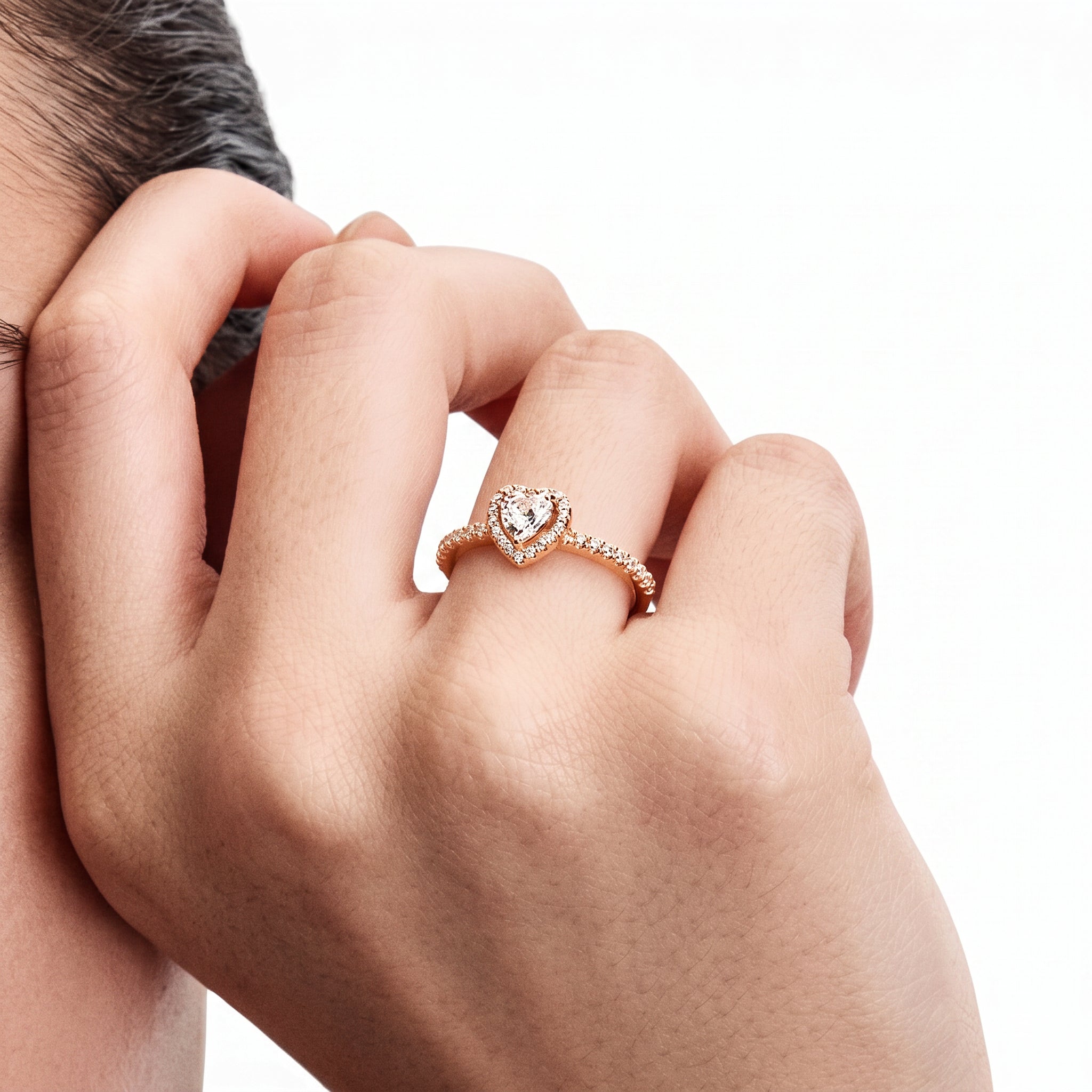 Bague "LOVE & SPARKLES"