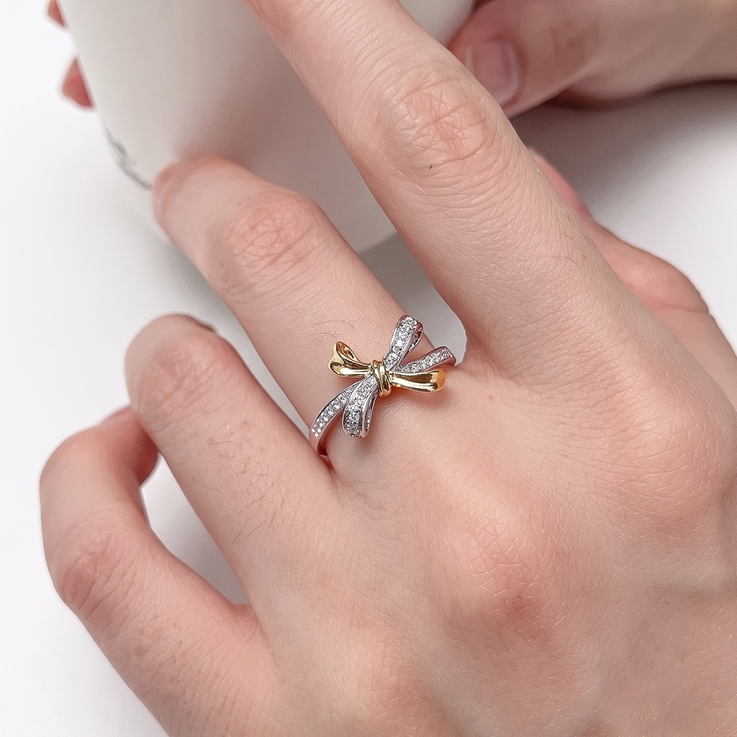 Bague "SILKY KNOT"